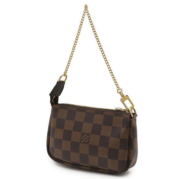 LOUIS VUITTON Damier Pochette Accessory Pouch Multi Chain N58009 - Picture 3 of 7